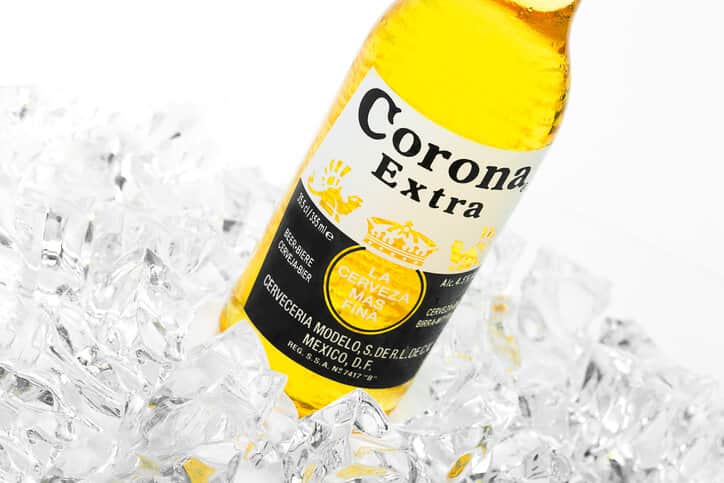 corona beer bottle