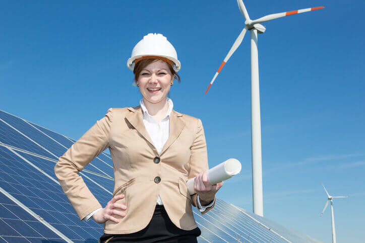 women wind energy