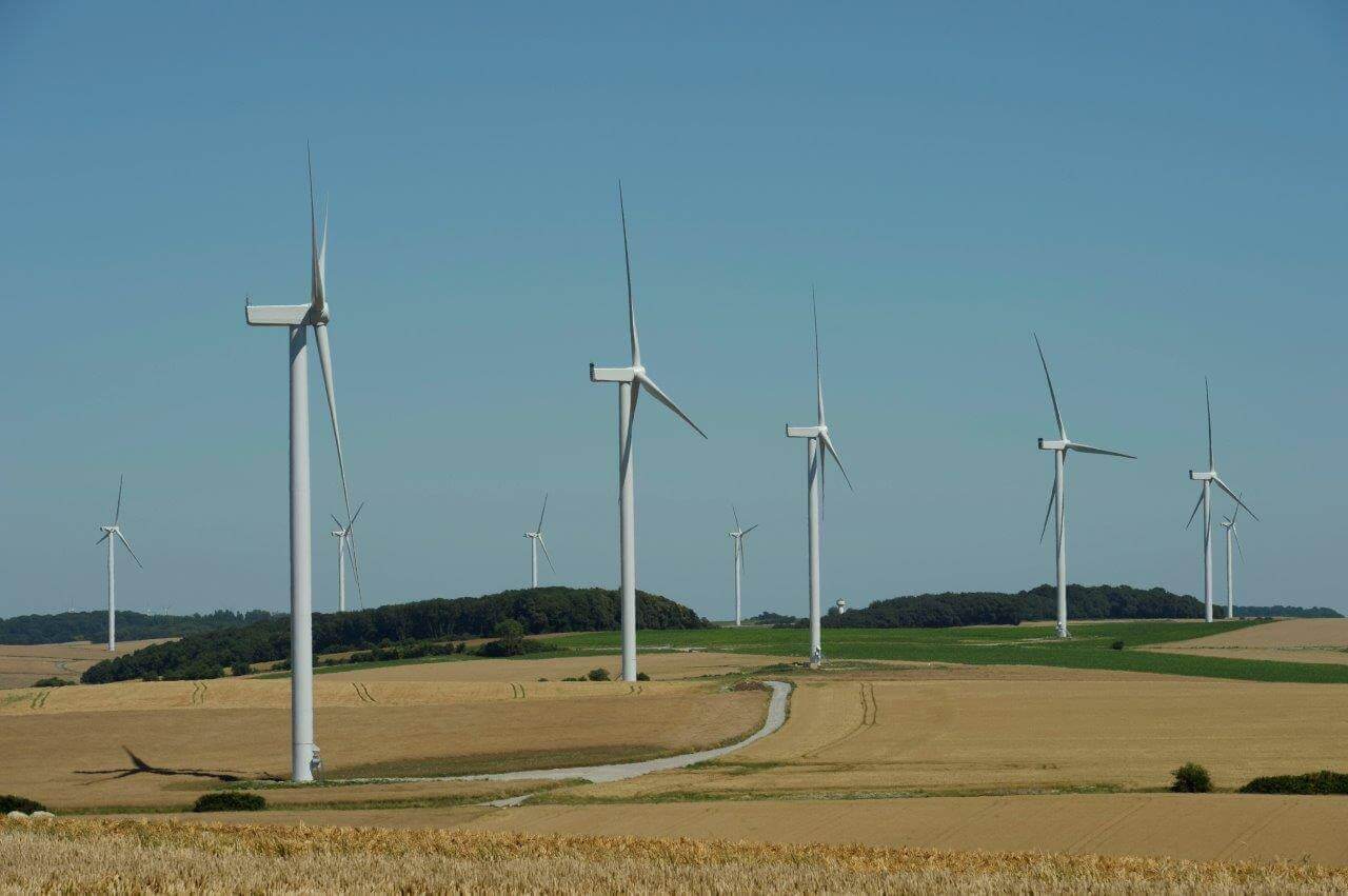 wind turbines