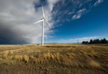 wind turbines