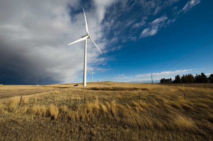 wind turbines