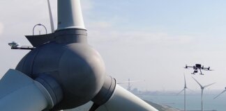 Hitachi Combines AI, Drones for Advanced Wind Turbine Maintenance Service