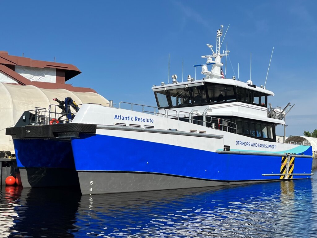 St.+Johns+Ship+Building+Delivers+First+CTV+for+Atlantic+Wind+Transfers